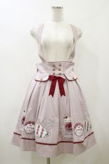画像1: Amavel / 喫茶アマベルのクリームソーダスカート Free ピンク H-26-08-05-065-CA-SK-NS-ZH (1)