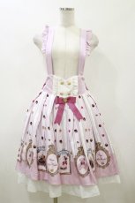 画像1: Amavel / Nounours Chocolatoryスカート Free ピンク H-26-08-05-068-CA-SK-NS-ZH (1)