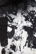 画像4: NieR Clothing / プリント切替サルエルパンツ F 黒 H-26-08-05-1008-PU-PA-AK-ZH (4)