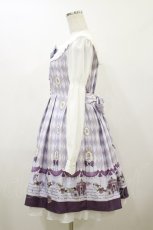 画像3: Amavel / Classical Maiden ティアードワンピース Free パープル H-26-08-05-080-CA-OP-NS-ZH (3)