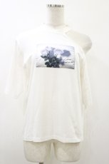 画像1: EATME / シングルレースアップTシャツ Free 白 H-26-08-05-017-LO-TS-NS-ZH (1)