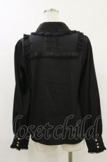 画像2: Amavel / Antique Dollフリルブラウス Free ブラック H-26-08-05-026-CA-BL-NS-ZH (2)