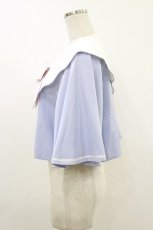 画像3: Amavel / Magical Cosmic Cosmeticケープ風アウター Free サックス H-26-08-05-028-CA-JA-NS-ZH (3)