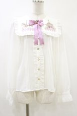 画像1: Amavel / Fantasy Merry-go-Roundブラウス Free ピンク H-26-08-05-032-CA-BL-NS-ZH (1)