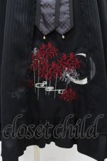 画像3: Amavel / おぼろ月夜の彼岸花スカート FREE ブラック H-26-08-06-030-CA-SK-YZ-ZH (3)