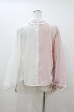 画像2: Amavel / うさいちごの和菓子ブラウス F オフ/ピンク H-26-08-06-040-CA-BL-YZ-ZH (2)