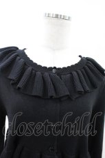 画像3: Angelic Pretty / フリルカラーニットカーディガン Free ブラック H-26-08-06-042-AP-TO-NS-ZH (3)