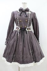 画像1: Angelic Pretty / ブリティッシュカレッジ ワンピース Free ブラウン H-26-08-06-1035-AP-OP-NS-ZH (1)