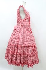 画像3: Physical Drop / 小公女ジャンパースカート Free レッド H-26-08-06-1040-LO-OP-NS-ZH (3)