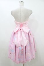 画像2: Angelic Pretty / 双子のエトワールビスチェジャンパースカート Free ピンク H-26-08-06-1041-AP-OP-NS-ZH (2)