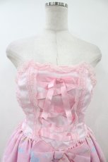 画像4: Angelic Pretty / 双子のエトワールビスチェジャンパースカート Free ピンク H-26-08-06-1041-AP-OP-NS-ZH (4)