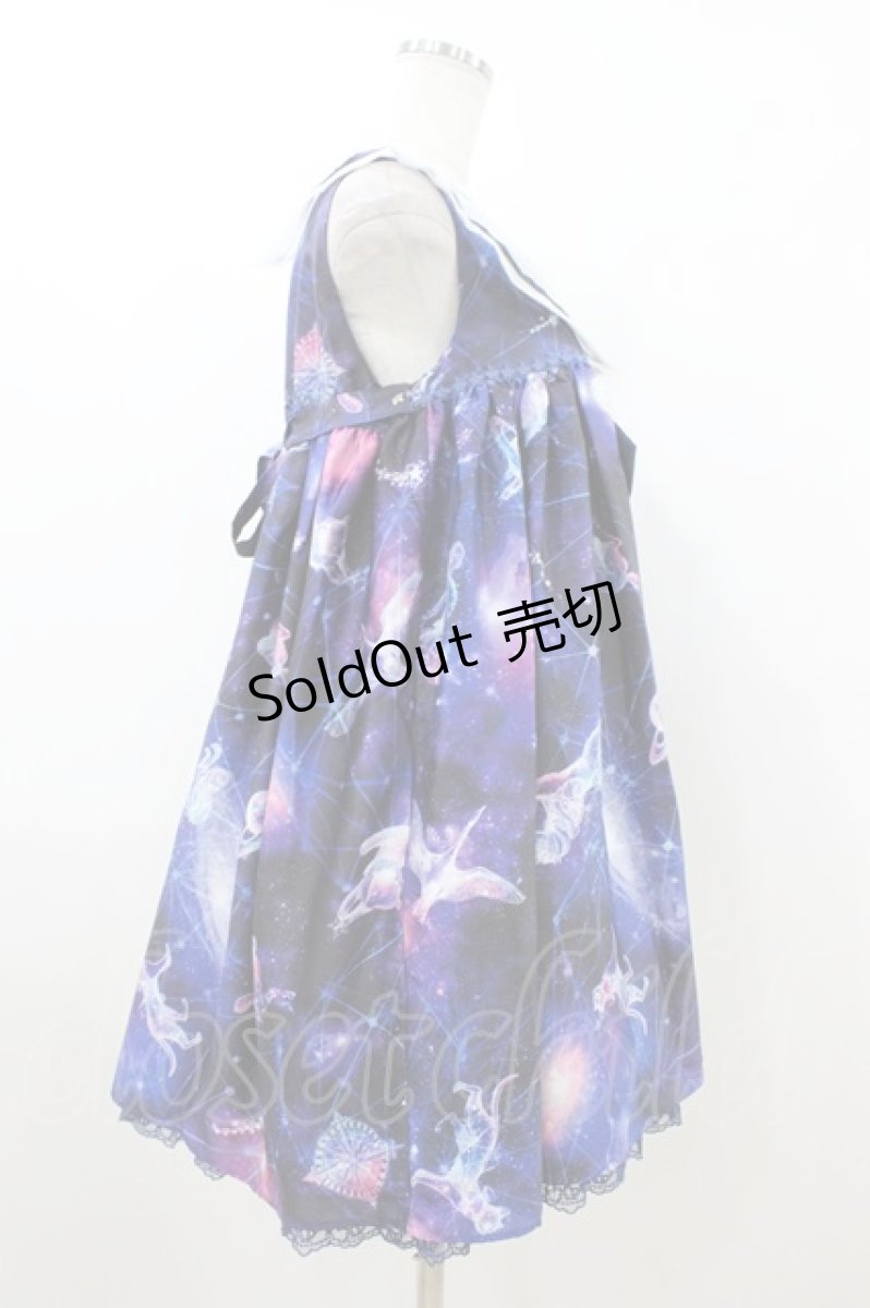 画像3: Angelic Pretty / Dreamy Planetariumセーラージャンパースカート Free ギャラクシー H-26-08-06-1042-AP-OP-NS-ZH (3)
