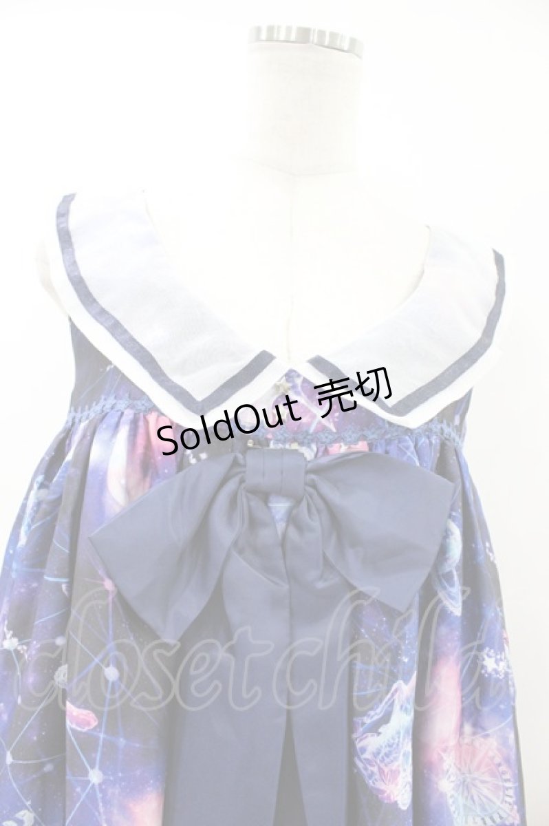 画像4: Angelic Pretty / Dreamy Planetariumセーラージャンパースカート Free ギャラクシー H-26-08-06-1042-AP-OP-NS-ZH (4)