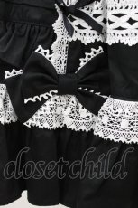 画像5: Angelic Pretty / リボンシャーリングジャンパースカート Free ブラック H-26-08-06-1043-AP-OP-NS-ZH (5)