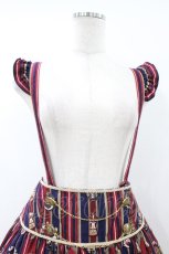 画像4: Angelic Pretty / Chess Emblemスカート Free ワイン/ネイビー H-26-08-06-1045-AP-SK-NS-ZH (4)