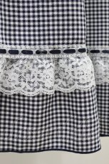 画像4: axes femme POETIQUE / ストロベリーガーデンワンピース M ネイビー H-26-08-06-1047-AX-OP-NS-ZH (4)