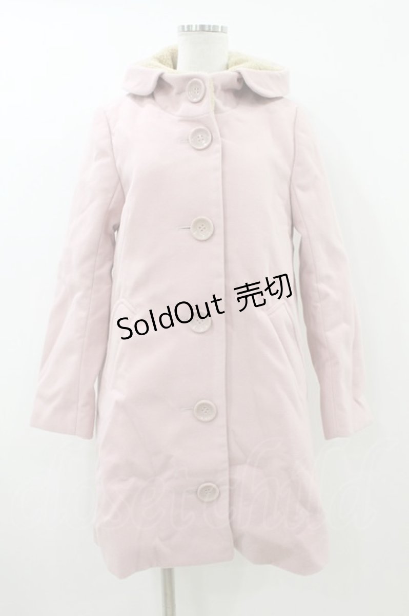 画像1: Franche Lippee / フードコート M ピンク H-26-08-06-1065-LO-CO-NS-ZH (1)