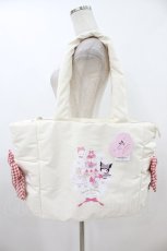 画像1: m petit by misako / サンリオキャラクターズ/サイドリボントートバッグ  オフ H-26-08-06-1015-LO-BG-NS-ZH (1)