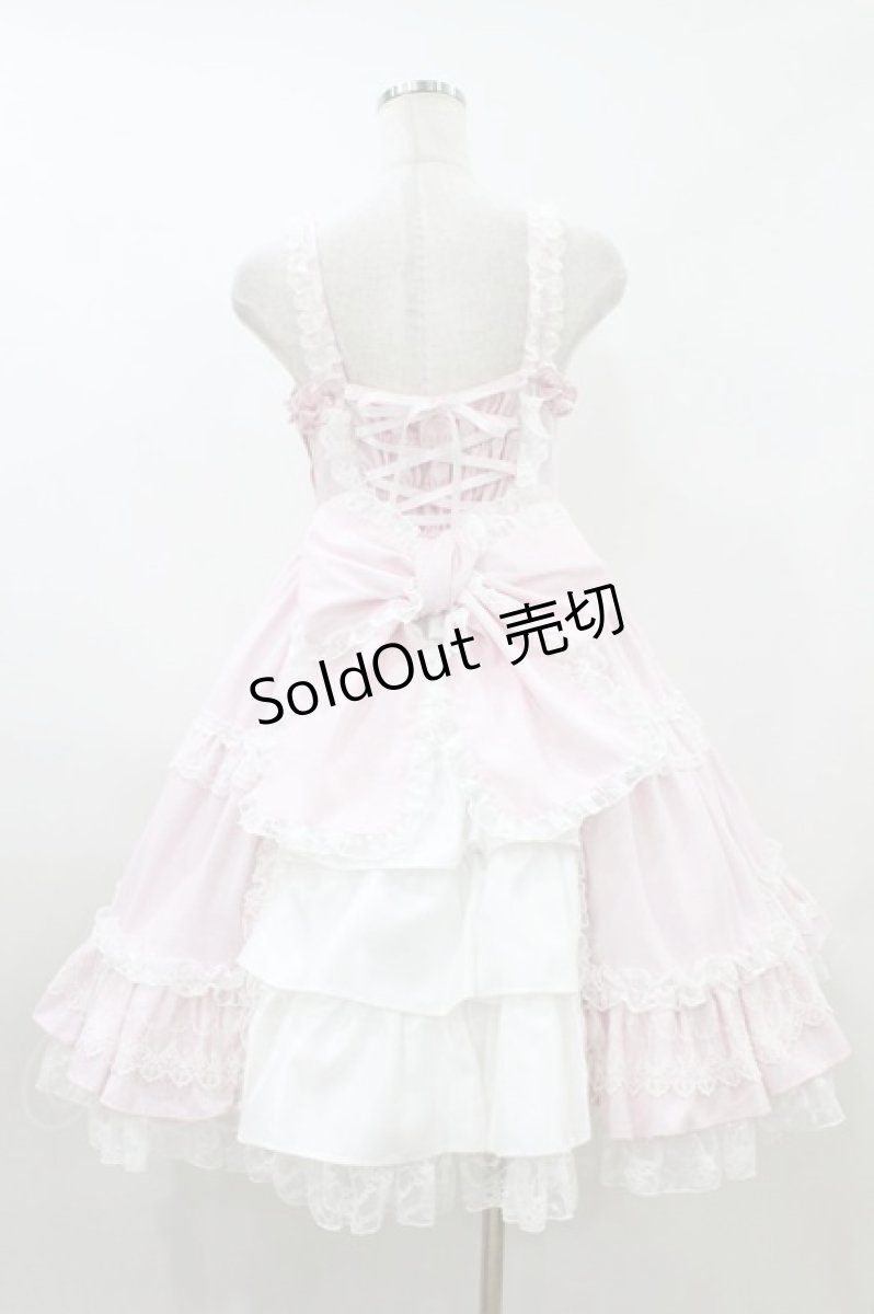 画像2: Angelic Pretty / Fancy PrincessジャンパースカートSet Free ピンク H-26-08-06-1030-AP-OP-NS-ZH (2)