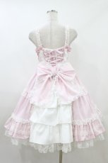 画像2: Angelic Pretty / Fancy PrincessジャンパースカートSet Free ピンク H-26-08-06-1030-AP-OP-NS-ZH (2)