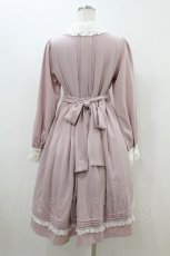 画像2: Amavel / Monogram Antique Ribbonワンピース Free ピンク H-26-08-06-006-CA-OP-NS-ZH (2)