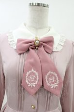 画像3: Amavel / Monogram Antique Ribbonワンピース Free ピンク H-26-08-06-006-CA-OP-NS-ZH (3)