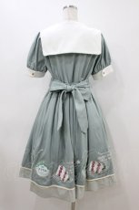 画像2: Amavel / 喫茶アマベルのクリームソーダワンピース Free ミント H-26-08-06-011-CA-OP-NS-ZH (2)