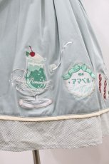 画像4: Amavel / 喫茶アマベルのクリームソーダワンピース Free ミント H-26-08-06-011-CA-OP-NS-ZH (4)