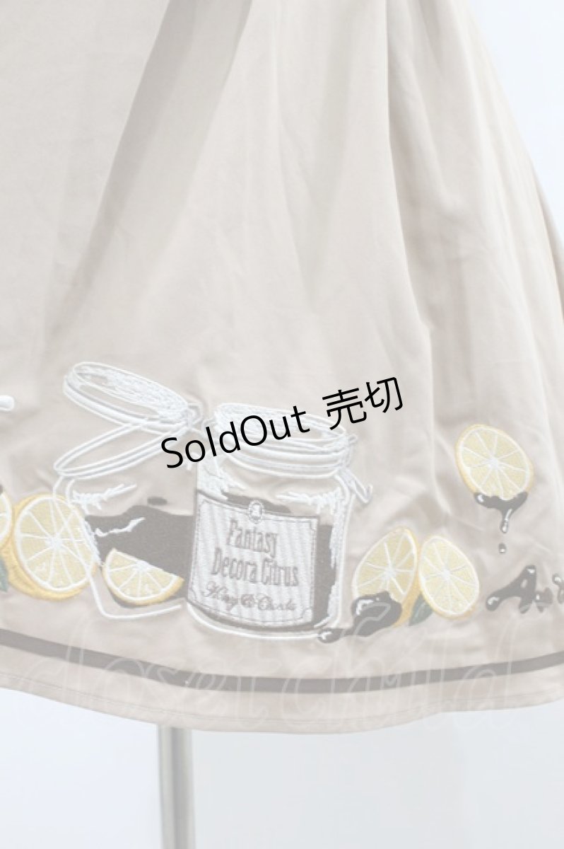 画像4: Amavel / Sweet Dip Citrusワンピース Free ブラウン H-26-08-06-013-CA-OP-NS-ZH (4)