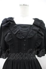 画像3: Amavel / Fluffy Frill ロングワンピース Free ブラック H-26-08-06-017-CA-OP-NS-ZH (3)