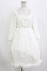 画像1: mille fille closet by LODISPOTTO / Merty Ribbonフェアリーワンピース M オフ H-26-08-07-024-LO-OP-NS-ZH (1)