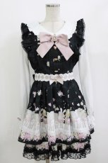 画像1: LIZ LISA / MelodyBunny柄セットアップ 0 ブラック H-26-08-07-032-LO-OP-NS-ZH (1)
