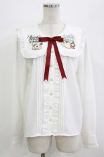 画像1: Amavel / Romantique Wonderlandブラウス Free 白 H-26-08-07-037-CA-BL-NS-ZH (1)