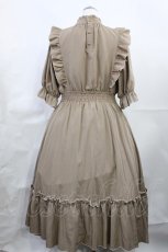 画像2: m petit by misako / NINA'SコラボAMハイショクメローワンピース LL ベージュ H-26-08-07-1009-LO-OP-NS-ZH (2)