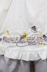 画像3: Amavel / Pansy Floral Melodyジャンパースカート Free オフ H-26-08-07-1012-CA-OP-NS-ZH (3)
