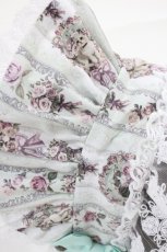画像3: Royal Princess Alice / Rococo Rose Catボンネット  ミント H-26-08-07-1034-LO-AC-NS-ZH (3)