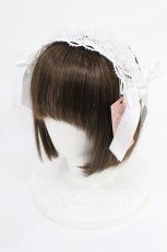 画像1: Princess Doll / わたみあヘッドドレスクリップ  白 H-26-08-07-1035-LO-AC-NS-ZH (1)