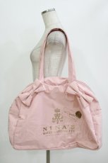 画像1: m petit by misako / NINA’S/ボストンバッグ  ピンク H-26-08-07-044-LO-BG-NS-ZH (1)