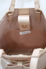 画像4: m petit by misako / AMマエリボン2WAYバッグ  シャンパンベージュ H-26-08-07-046-LO-BG-NS-ZH (4)