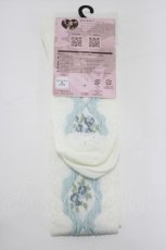 画像2: m petit by misako / ECAMOVKバラレース  ホワイト H-26-08-07-053-LO-ZA-NS-ZH (2)