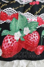 画像4: Angelic Pretty / Dessert Berryワンピース Free ブラック H-26-08-07-007-AP-OP-NS-ZH (4)