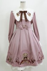 画像1: Amavel / Handmade Teddy Bearワンピース Free ピンク H-26-08-07-013-CA-OP-NS-ZH (1)