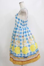 画像2: Emily Temple cute / LEMONスワンシューフリルワンピース M ブルー H-26-08-08-003-ET-OP-AK-ZH (2)