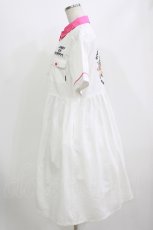 画像2: Candy Stripper / CANDY OR PUPPYシャツワンピース 2 WHITE H-26-08-08-025-PU-SK-AK-ZH (2)