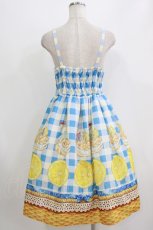 画像3: Emily Temple cute / LEMONスワンシューフリルワンピース M ブルー H-26-08-08-003-ET-OP-AK-ZH (3)