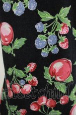 画像4: Jane Marple / フルーツプリントカットソー M ブラック H-26-08-08-036-JM-TO-AK-ZH (4)