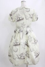 画像3: Emily Temple cute / Never seaパフワンピース M アイボリー H-26-08-08-005-ET-OP-AK-ZH (3)