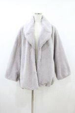 画像1: axes femme / ファーブルゾン M グレー H-26-08-08-1065-AX-CO-NS-ZH (1)