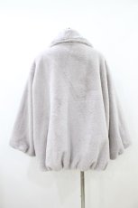 画像2: axes femme / ファーブルゾン M グレー H-26-08-08-1065-AX-CO-NS-ZH (2)