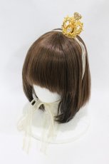 画像1: BABY,THE STARS SHINE BRIGHT / 蝶々王冠ヘッドドレス  ゴールド H-26-08-08-1012-BA-AC-NS-ZH (1)